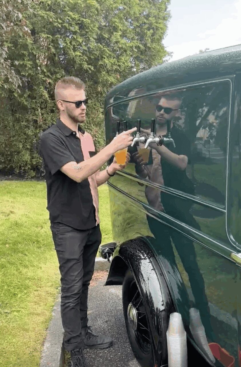 Brickyard Hollow tap truck