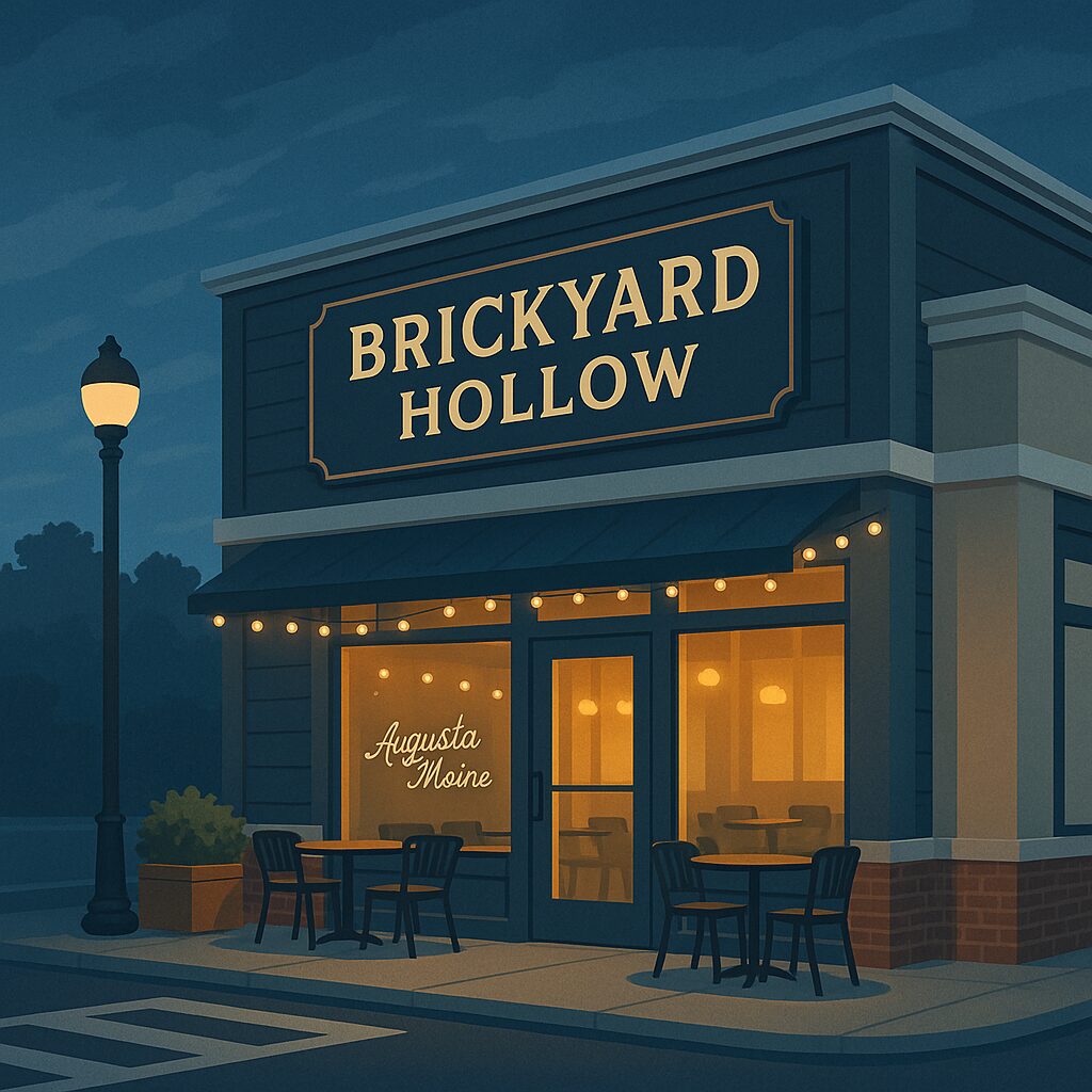Brickyad Hollow Augusta, best family restaurants in Augusta. AI-generated Image